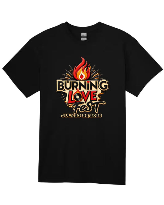 Burning Love Fest 2026 Official T-Shirt