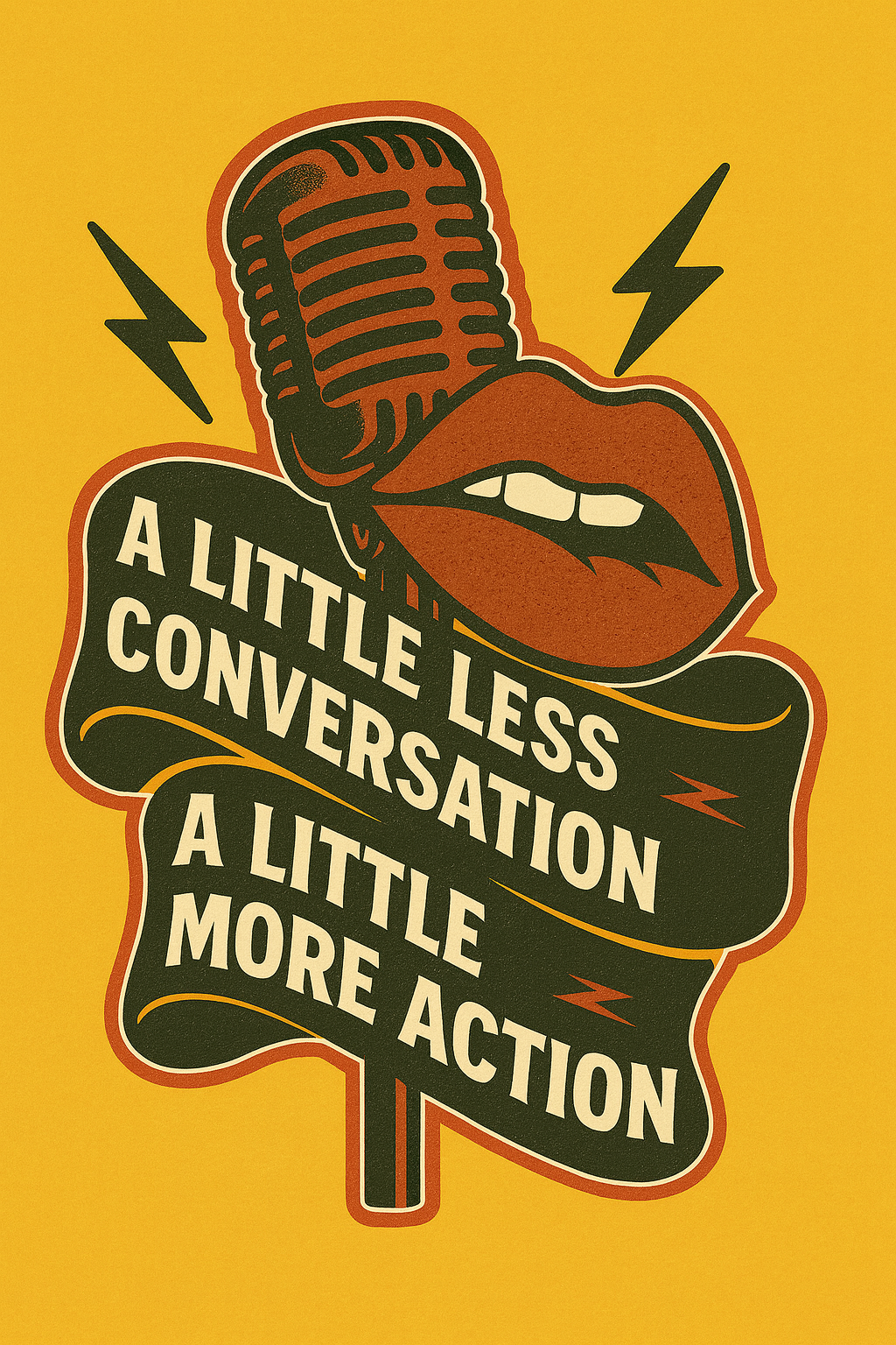 PREORDER - "A Little Less Conversation" Crewneck